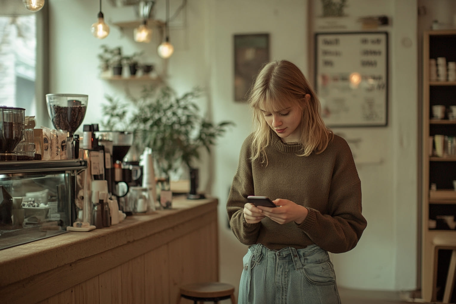 u8629767583_woman_around_25_years_in_a_cafe_wearing_casually__small